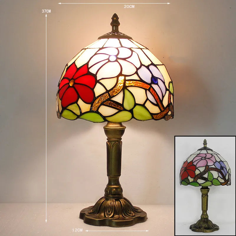 Luminara Éclat - Tiffany Desk Table Lamp Noxord