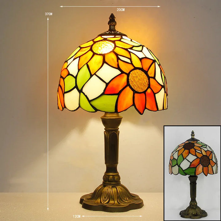 Luminara Éclat - Tiffany Desk Table Lamp Noxord