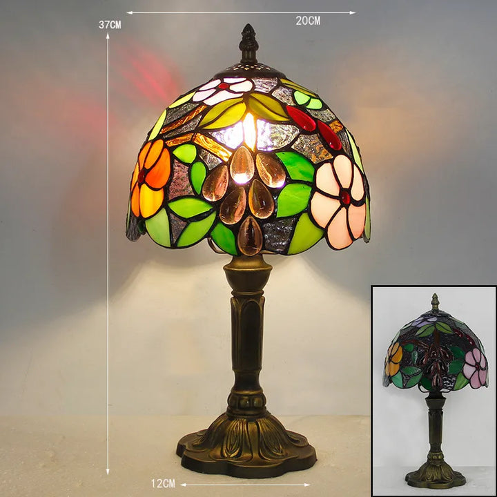 Luminara Éclat - Tiffany Desk Table Lamp Noxord