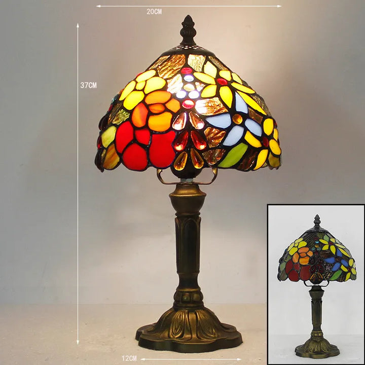 Luminara Éclat - Tiffany Desk Table Lamp Noxord