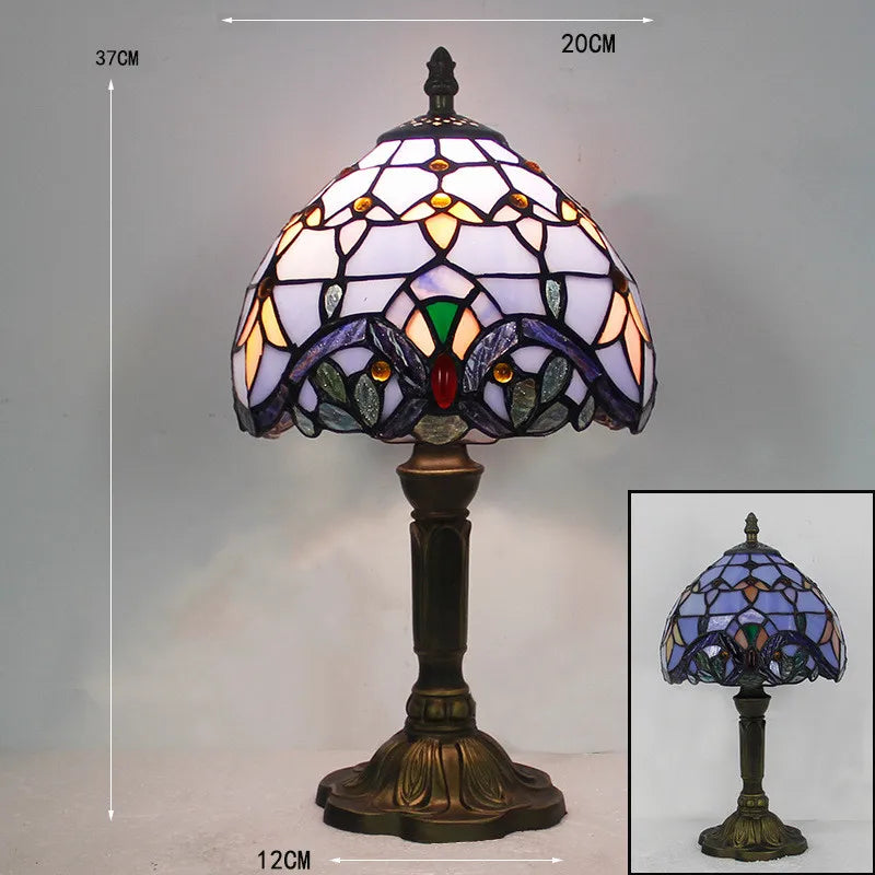 Luminara Éclat - Tiffany Desk Table Lamp Noxord
