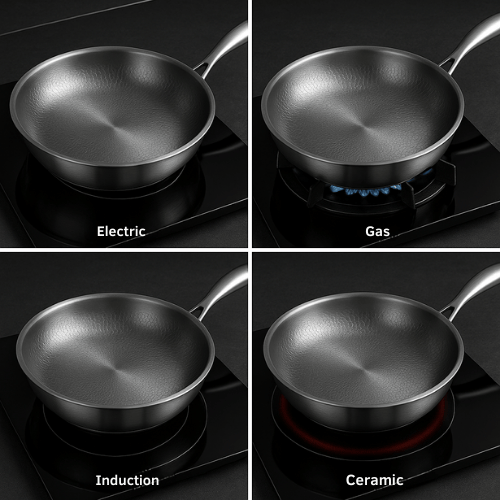 Titanpan – Forged Titanium Frying Pan Without Coating, Scratch Resistant and Heat Resistant | Kalsten
