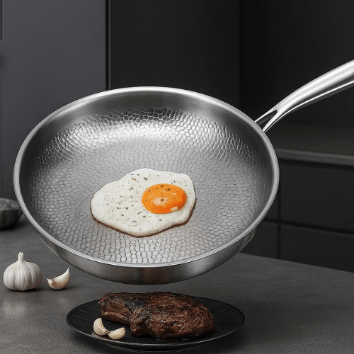 Titanpan – Forged Titanium Frying Pan Without Coating, Scratch Resistant and Heat Resistant | Kalsten