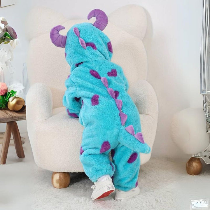 Kalsten | Toddler Animal Jumpsuit | Soft Cotton & Hypoallergenic Fleece Baby Onesie