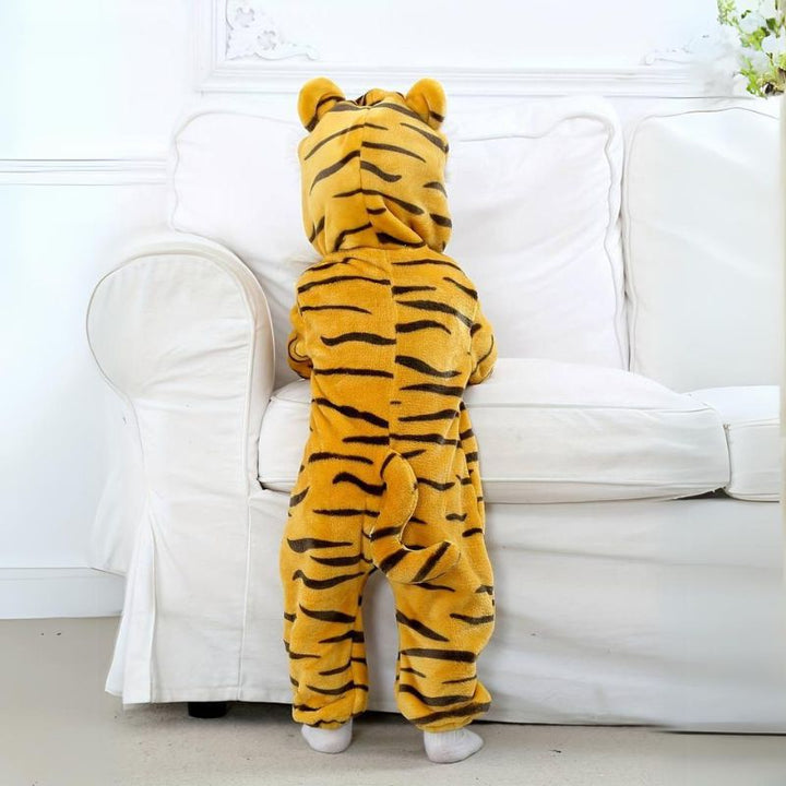 Kalsten | Toddler Animal Jumpsuit | Soft Cotton & Hypoallergenic Fleece Baby Onesie