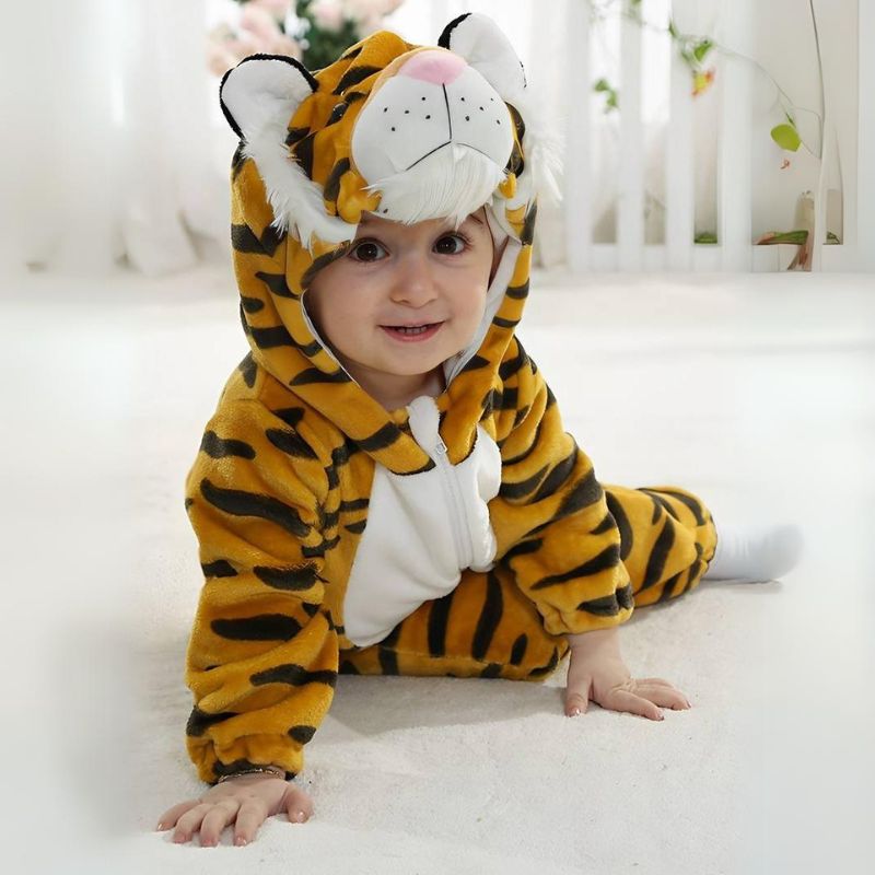 Kalsten | Toddler Animal Jumpsuit | Soft Cotton & Hypoallergenic Fleece Baby Onesie