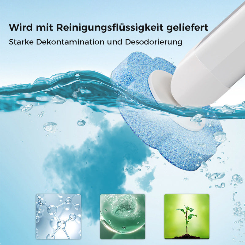 HygiBrush Disposable Toilet Brush with Replaceable Sponge Heads | Kalsten