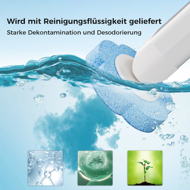 HygiBrush Disposable Toilet Brush with Replaceable Sponge Heads | Kalsten