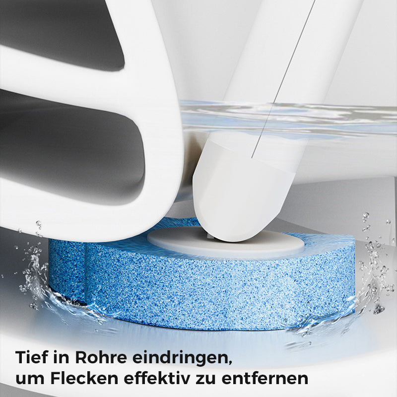 Kalsten | Antibacterial Disposable Toilet Brush with Hygienic Sponge Head and Holder