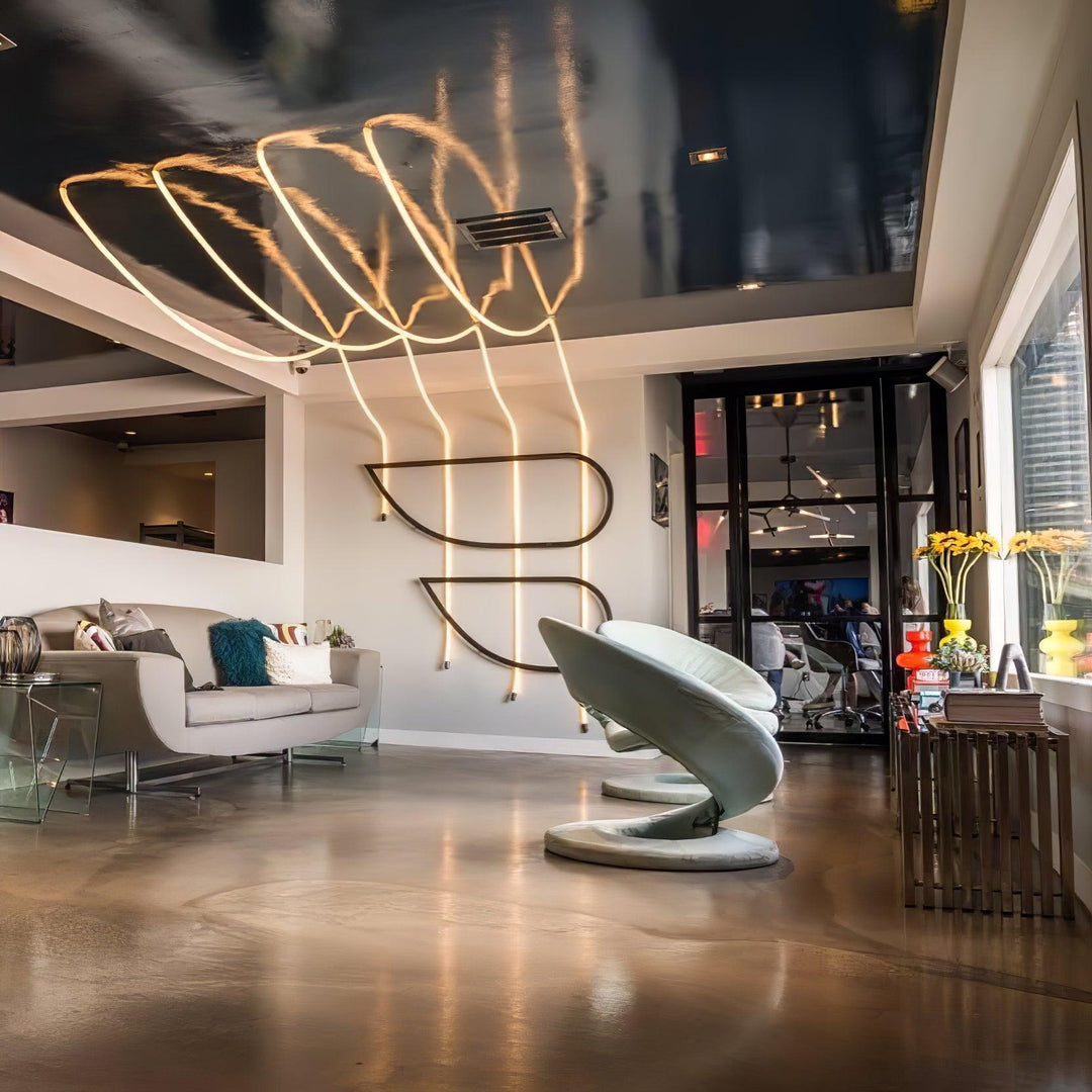 Flexible Curve Hanging light Pendant Lamp | Kalsten