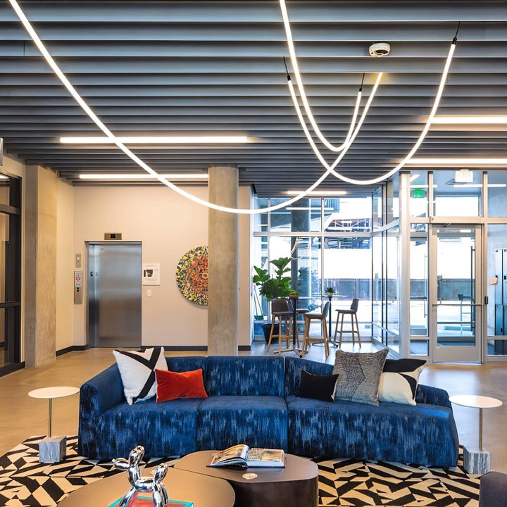 Flexible Curve Hanging light Pendant Lamp | Kalsten