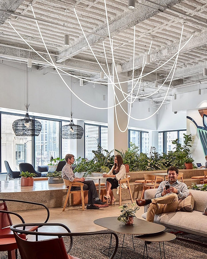 Flexible Curve Hanging light Pendant Lamp | Kalsten