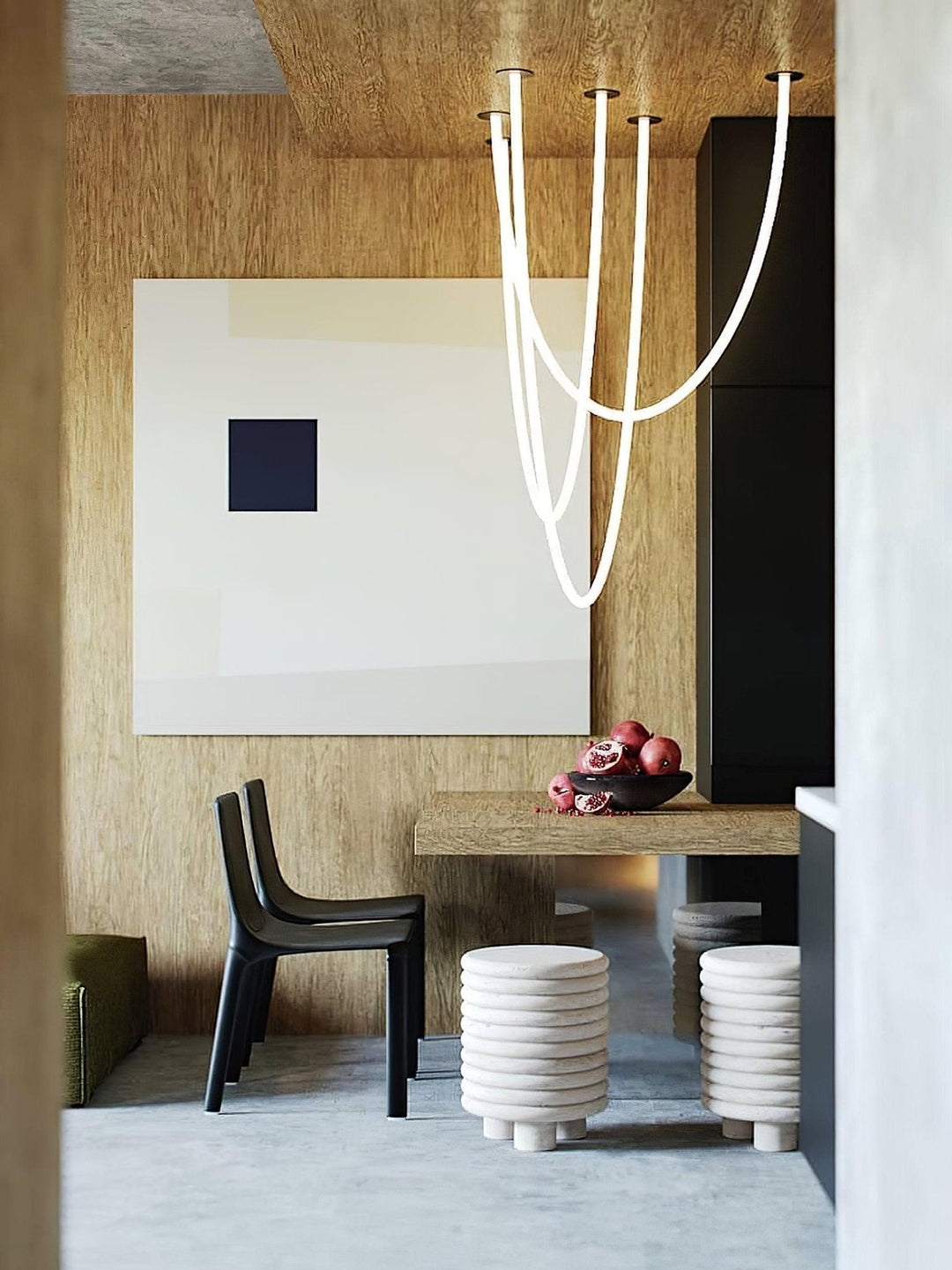 Flexible Curve Hanging light Pendant Lamp | Kalsten
