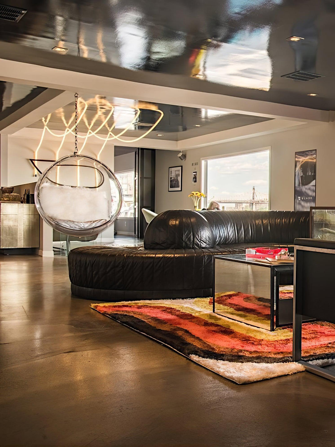 Flexible Curve Hanging light Pendant Lamp | Kalsten