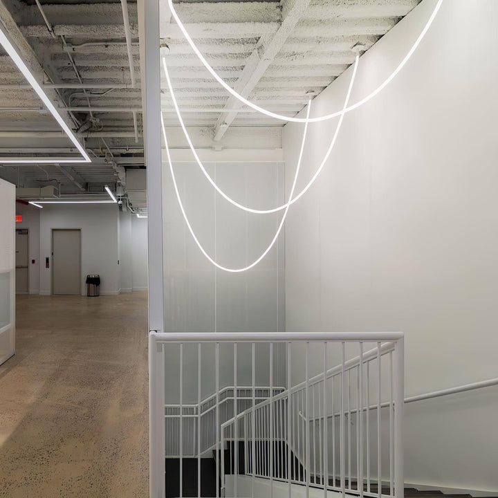 Flexible Curve Hanging light Pendant Lamp | Kalsten