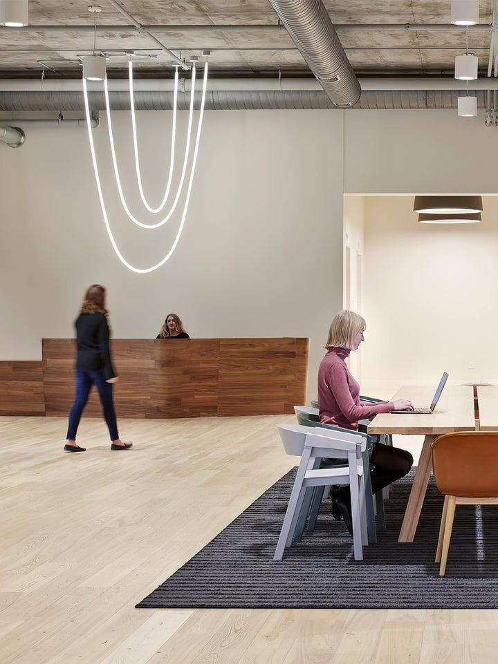 Flexible Curve Hanging light Pendant Lamp | Kalsten