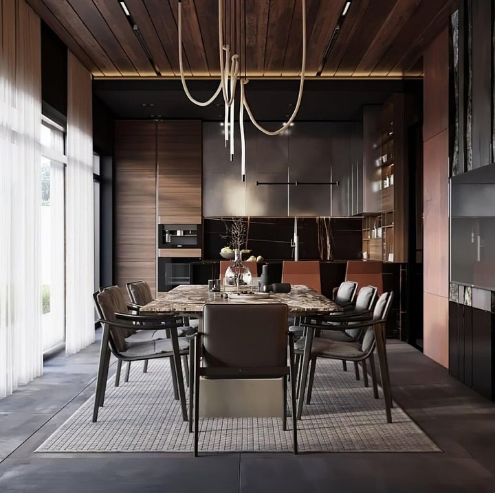 Flexible Curve Hanging light Pendant Lamp | Kalsten