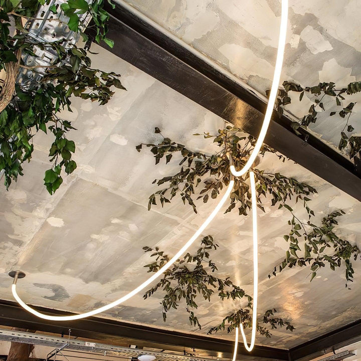 Flexible Curve Hanging light Pendant Lamp | Kalsten