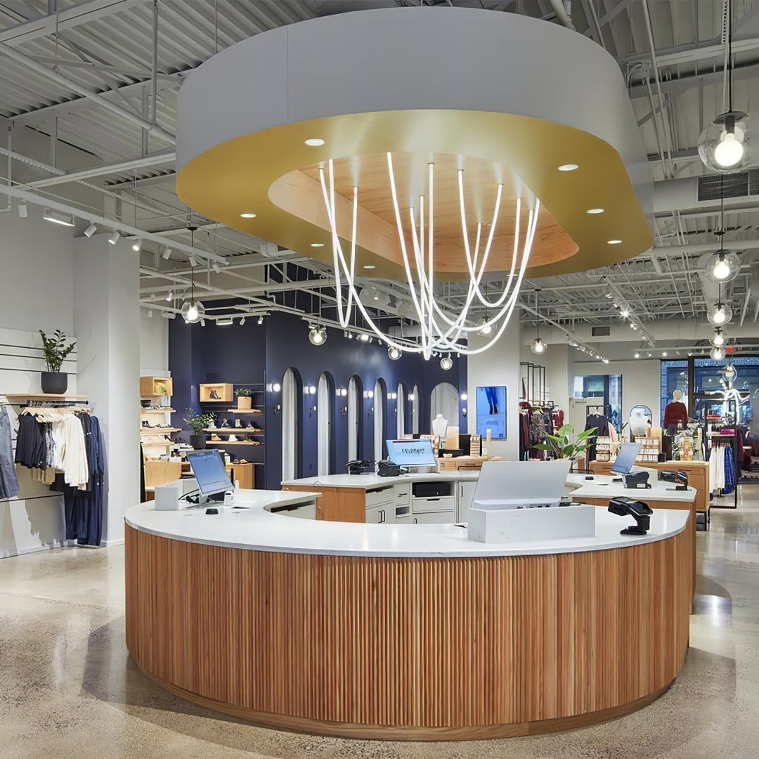 Flexible Curve Hanging light Pendant Lamp | Kalsten