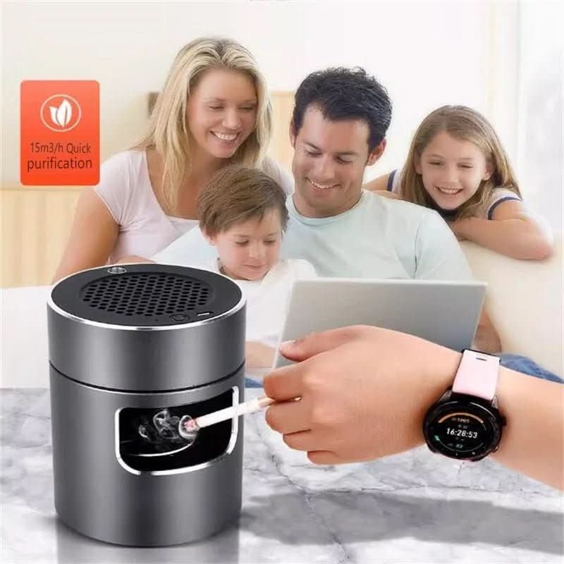 Kalsten | Portable Smokeless Ashtray with HEPA Filter & USB Battery