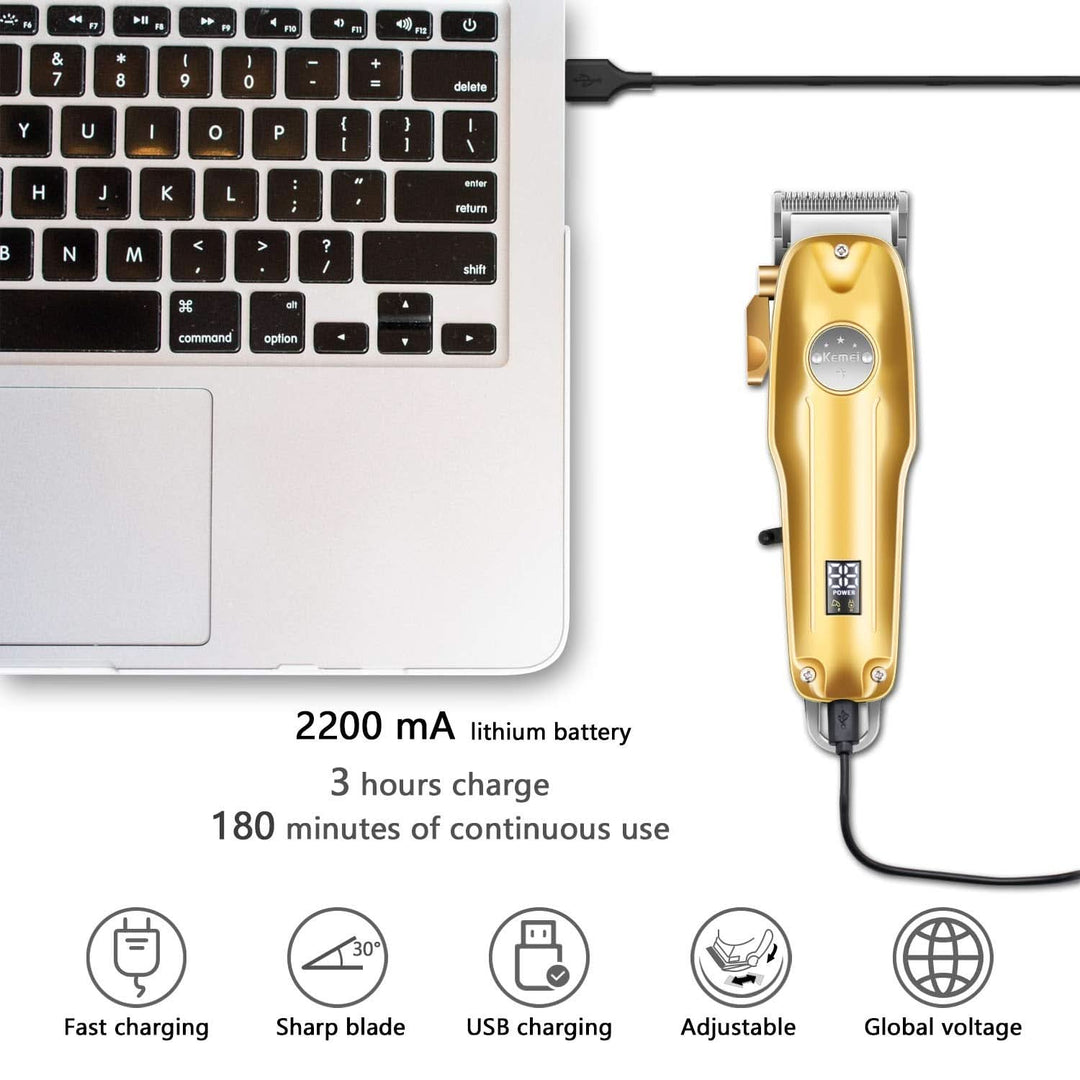 Kalsten | 3-in-1 precision trimmer & shaver for men