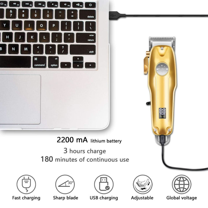 Kalsten | 3-in-1 precision trimmer & shaver for men