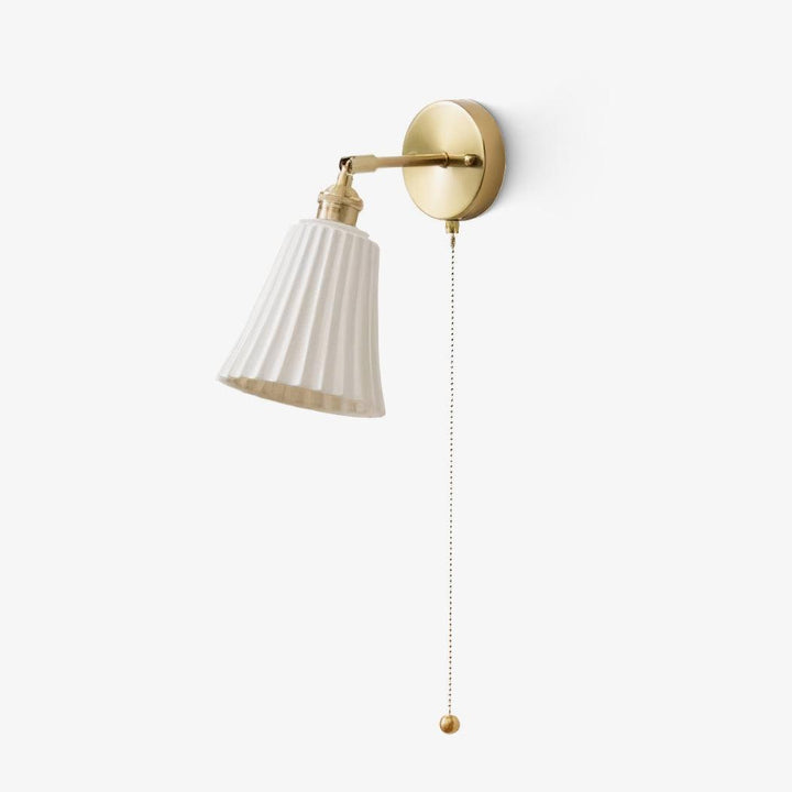 Trumpet Ceramic Wall Light | Noxord