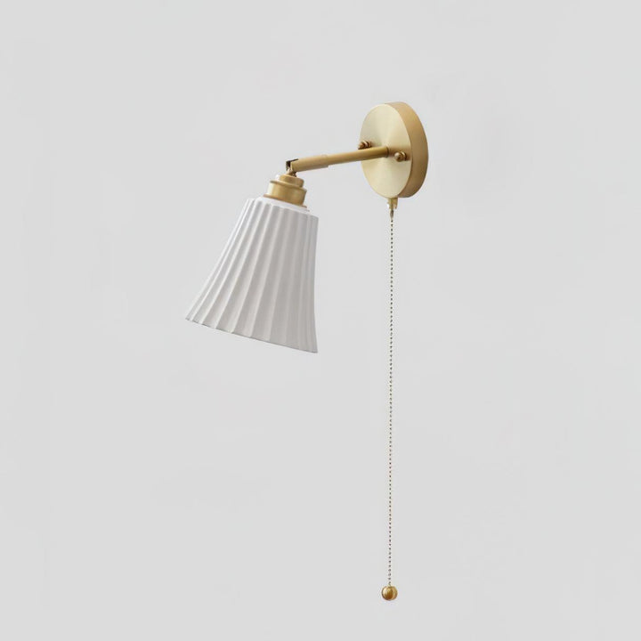 Trumpet Ceramic Wall Light | Noxord