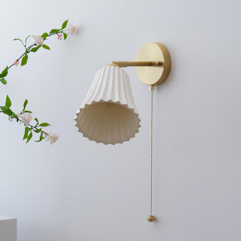 Trumpet Ceramic Wall Light | Noxord