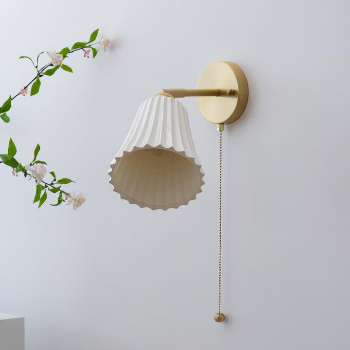 Trumpet Ceramic Wall Light | Noxord