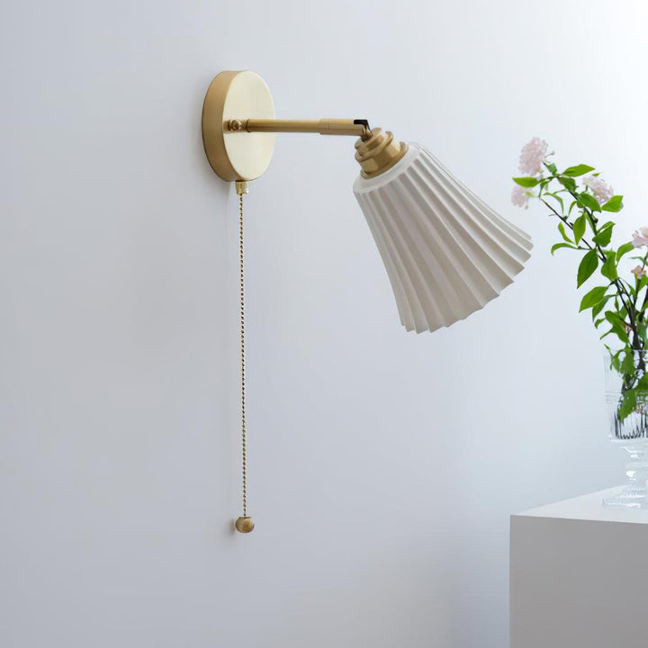Trumpet Ceramic Wall Light | Noxord