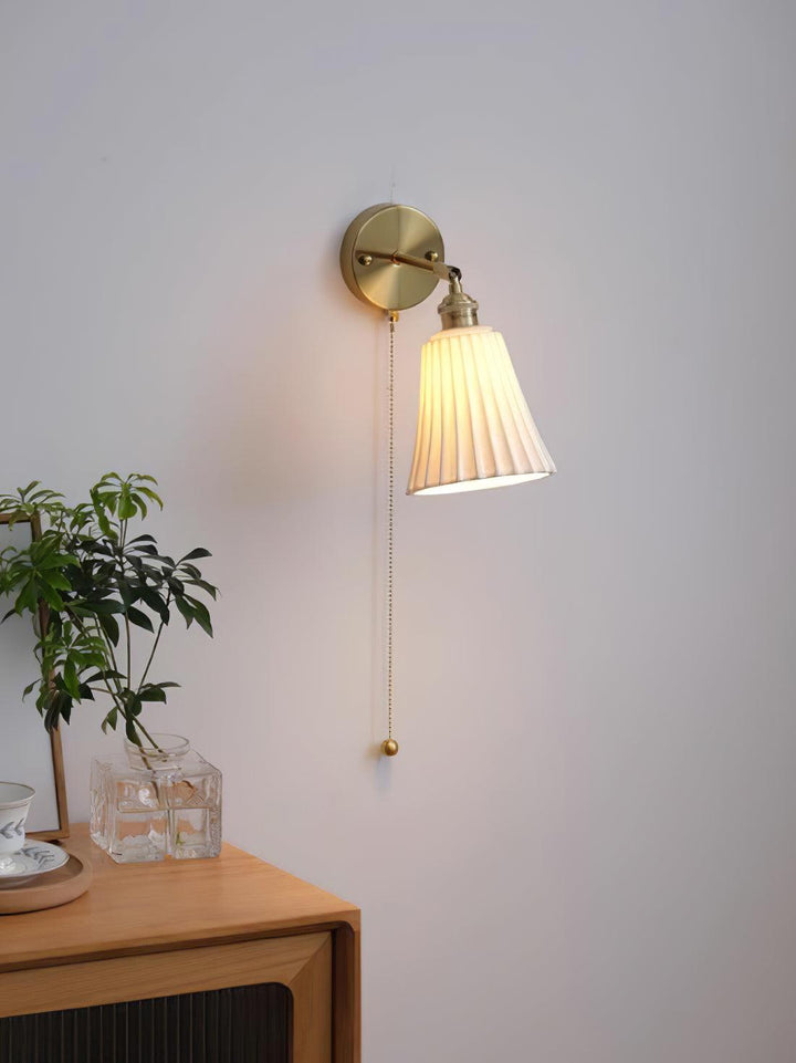 Trumpet Ceramic Wall Light | Noxord