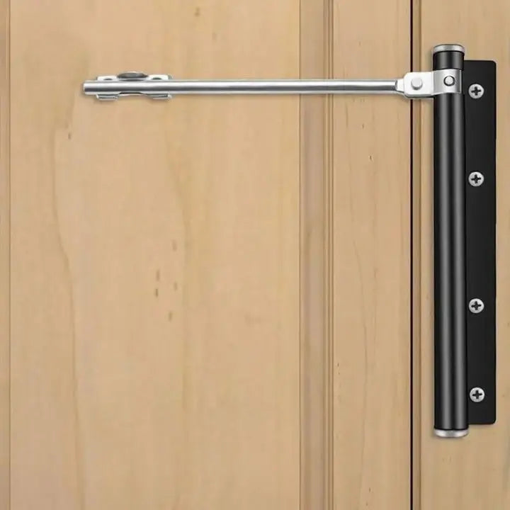 Kalsten | Automatic door closer – Stainless steel, quiet, easy installation