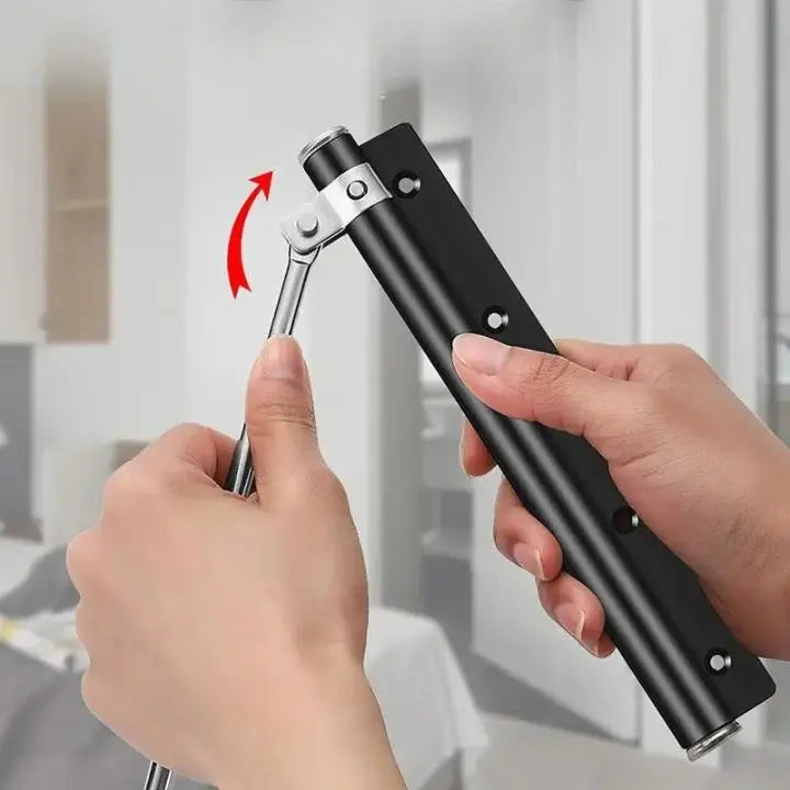 Kalsten | Automatic door closer – Stainless steel, quiet, easy installation