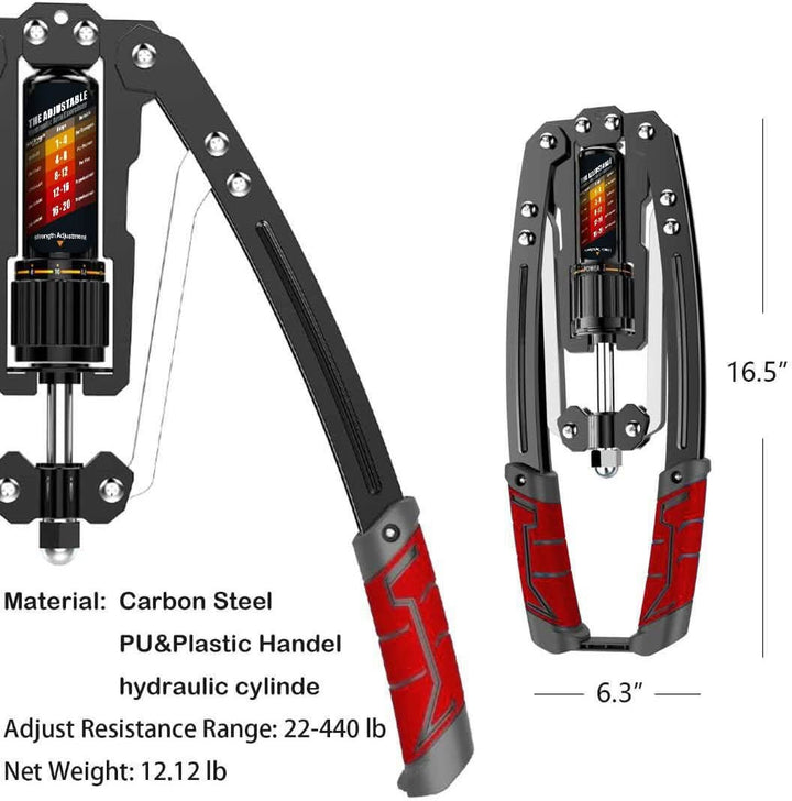 Kalsten | Adjustable Hydraulic Arm Trainer for Upper Body Training up to 200 kg