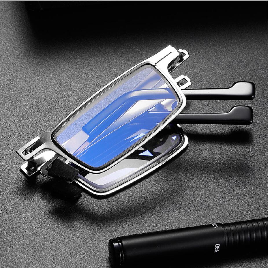 Ultralight screwless foldable reading glasses made of titanium material | Kalsten