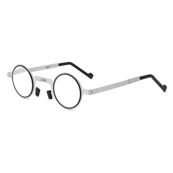 Ultralight screwless foldable reading glasses made of titanium material | Kalsten