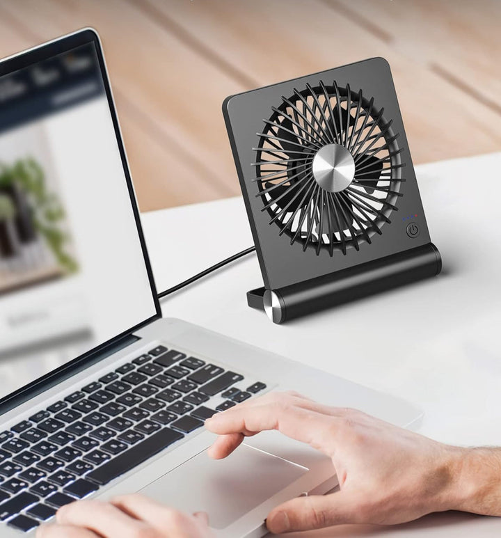 Ultra Light Table Fan – Quiet and Compact for Optimal Cooling | Kalsten