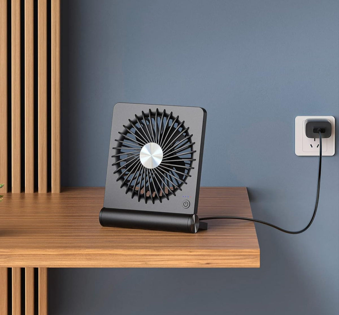 Ultra Light Table Fan – Quiet and Compact for Optimal Cooling | Kalsten