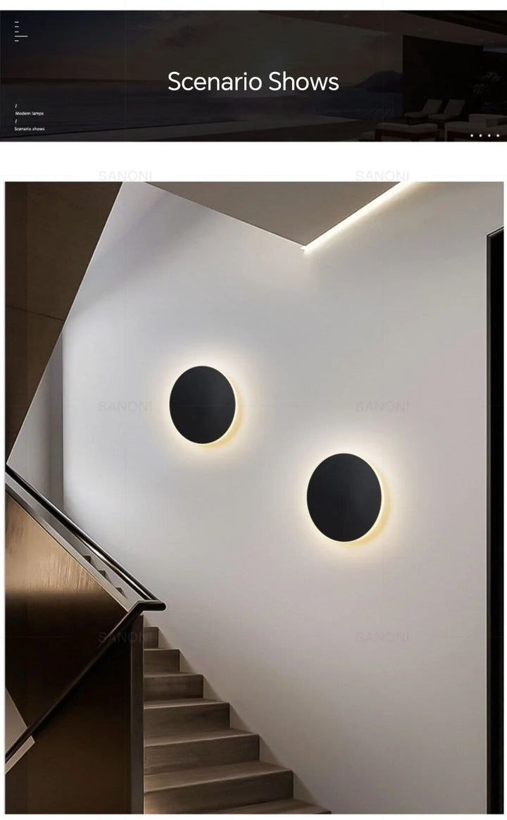 Sleeksphere – Round LED Wall Light | Kalsten