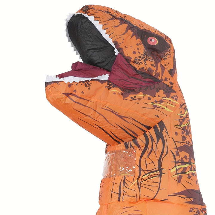 DinoKing Inflatable T-Rex Costume – Gigantic Unisex Suit with Fan | Kalsten