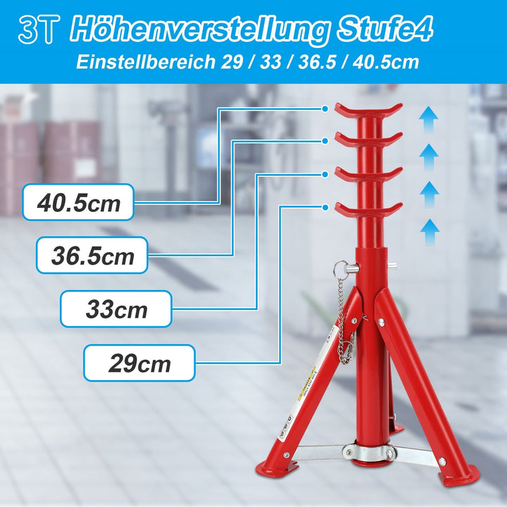 2T/3T Support Stands Support Stand Automotive 2 Pieces | Kalsten