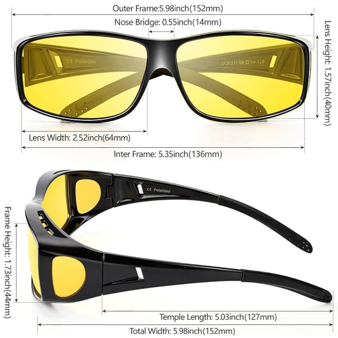 Anti-Reflective Night Driving Glasses