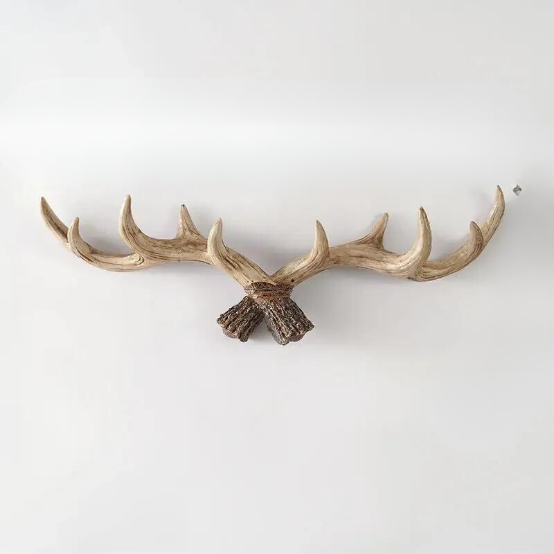 Vintage Antler Wall Hook Coat Rack