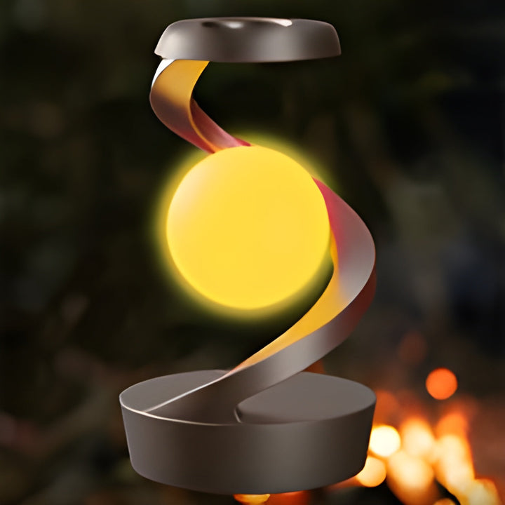 Futuristic FloatCharge Lighting Wonder with Wireless Charger Noxord