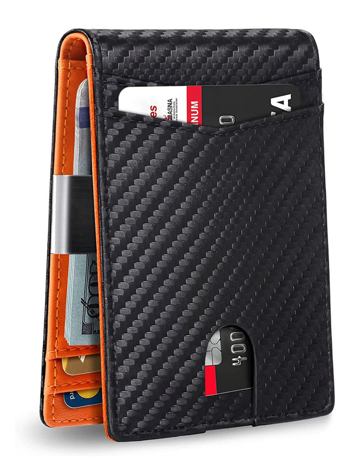 Kalsten | SafeSlim RFID Leather Men's Wallet – Compact, Thin & Safe