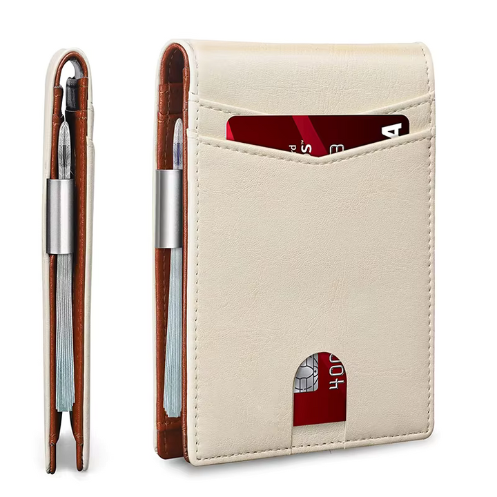 Kalsten | SafeSlim RFID Leather Men's Wallet – Compact, Thin & Safe