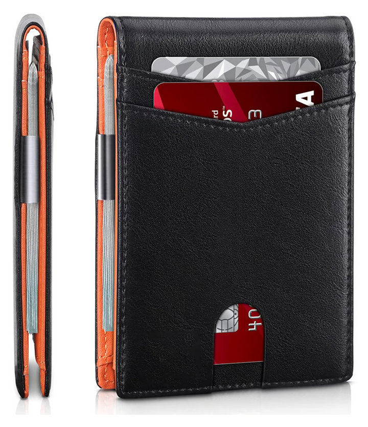 Kalsten | SafeSlim RFID Leather Men's Wallet – Compact, Thin & Safe