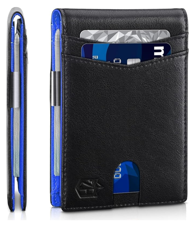 Kalsten | SafeSlim RFID Leather Men's Wallet – Compact, Thin & Safe