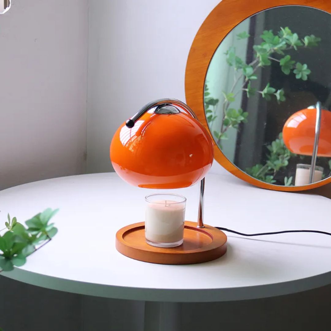 Alyssa Retro Glass Table Lamp | Kalsten